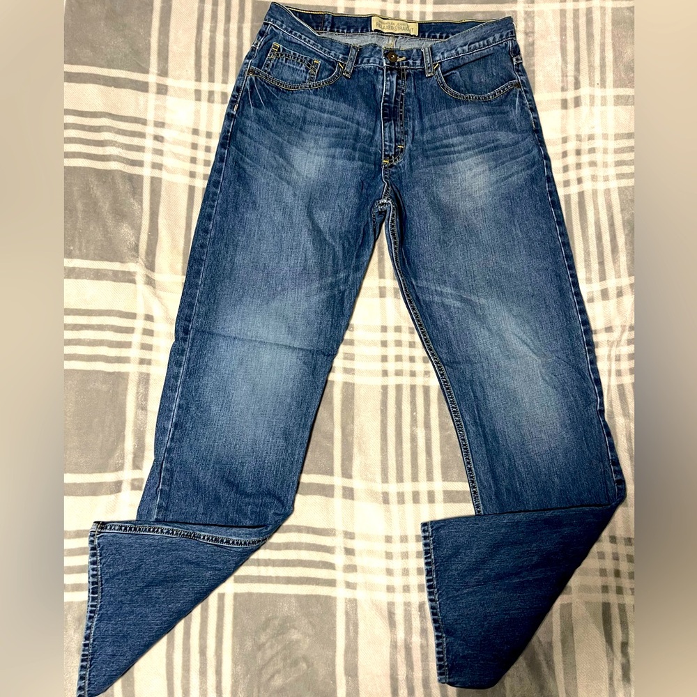 WRANGLER Men’s Relaxed Straight Jeans (Size - 32x32)